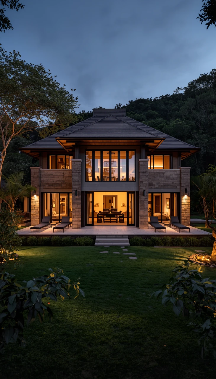 Villa exterior